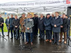 Oficjalne zakończenie budowy tunelu w Łańcucie