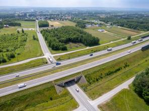 Węzeł na A4 w Ostrowie koło Ropczyc coraz bliżej