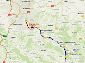 <p><strong>Inwestor:</strong> Wojew&oacute;dztwo Podkarpackie - Podkarpacki Zarząd Dr&oacute;g Wojew&oacute;dzkich w Rzeszowie<br />
<strong>Wartość zadania: </strong>56 838 807,00 PLN<br />
<strong>Wartość dofinansowania z Rządowego Funduszu Rozwoju Dr&oacute;g:</strong> 15 680 000,00 PLN<br />
<strong>Data podpisania umowy o dofinansowanie zadania:&nbsp;</strong> 25.07.2022 r<br />
<strong>Okres realizacji zadania: </strong>2026-2027</p>

<p><strong>Wykonawca rob&oacute;t drogowych i mostowych:&nbsp;</strong><br />
<strong>Inżynier kontraktu:&nbsp;</strong></p>
