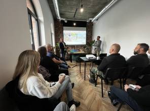 Wizyta robocza na budowie mostu w Stalowej Woli